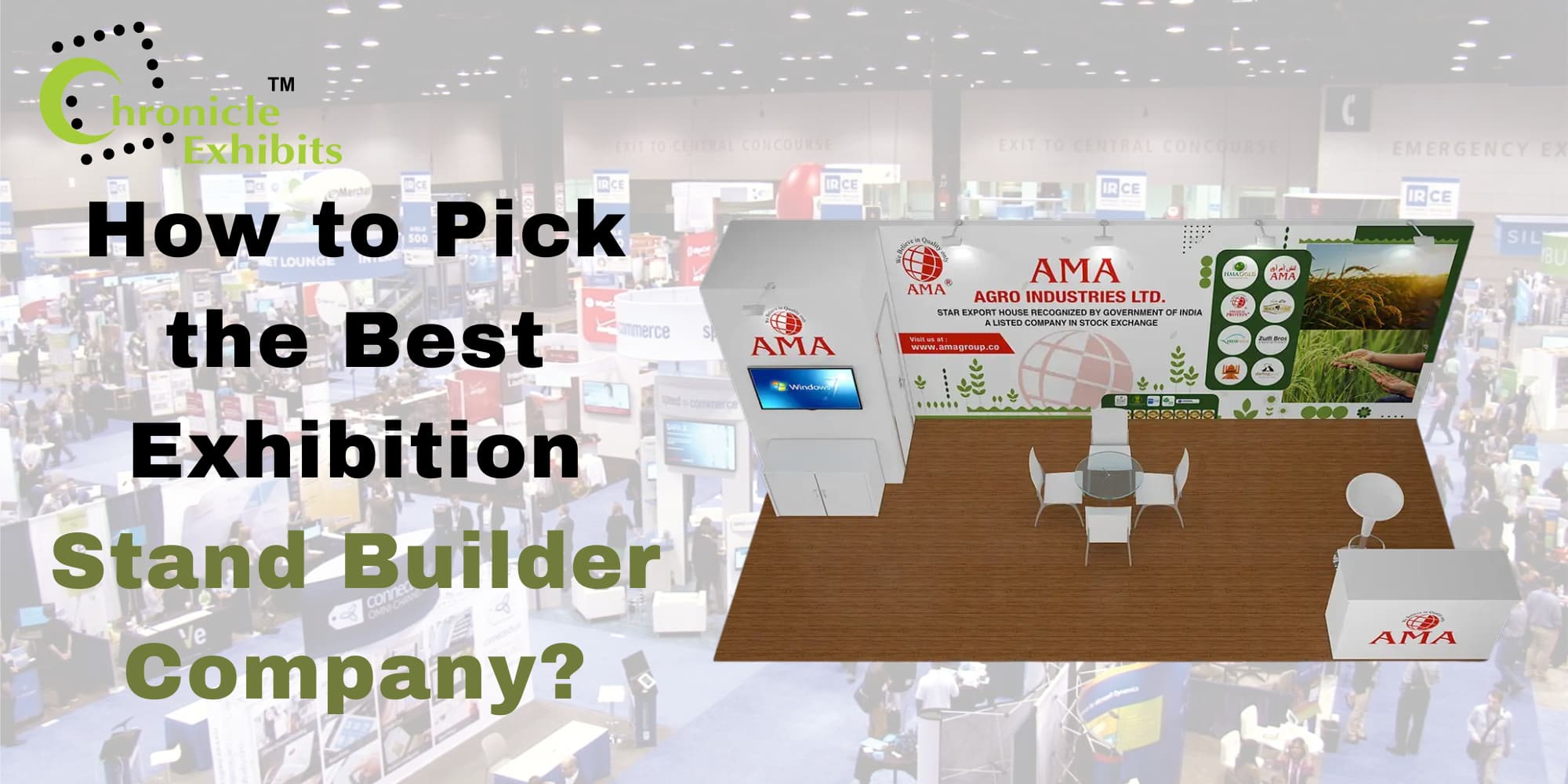 How to Pick the Best Exhibition Stand Builder Company?