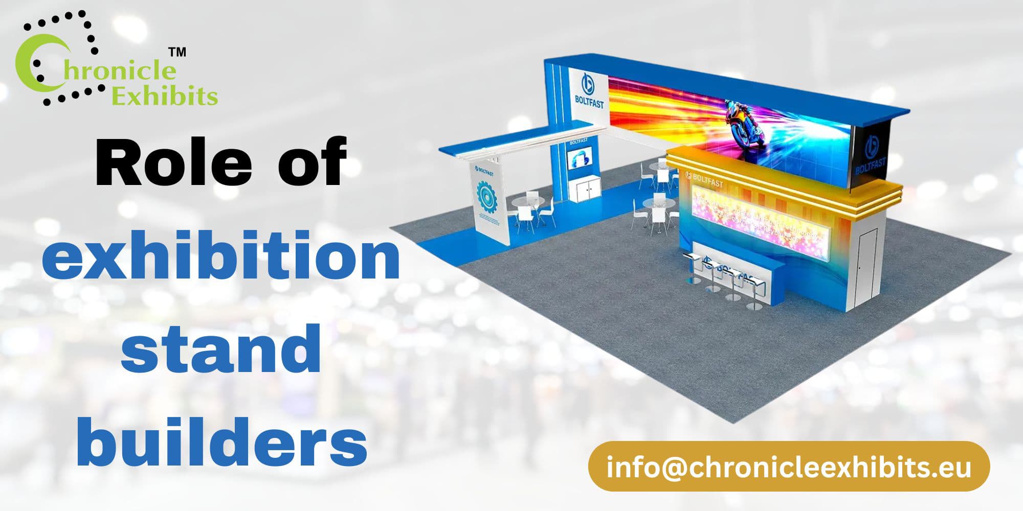 Role of exhibition stand builders