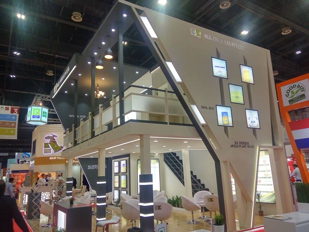 Double Story Exhibition Stand Design