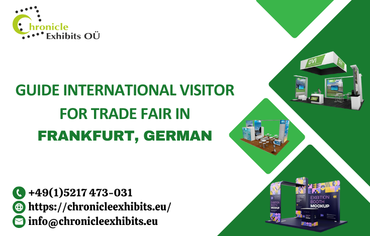 Guide International Visitor for Trade Fair in Frankfurt, Germany