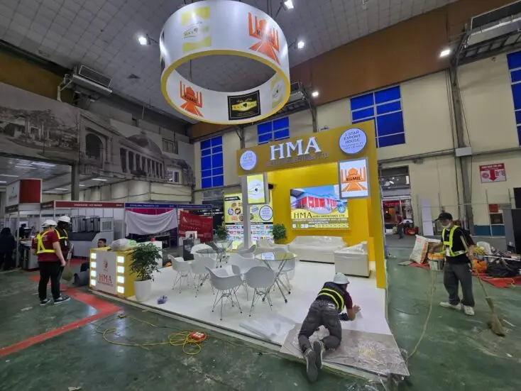 modular exhibition stand design